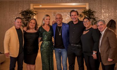 Jim Ferraro, Sophia Martelly, Cristie Delrieu, Michel Martelly, Nicolas Delrieu, Christine Coupet Jacques y Alfredo Lopez.